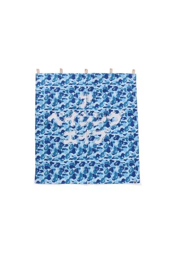 BAPE ABC Camo Noren Curtain Blue