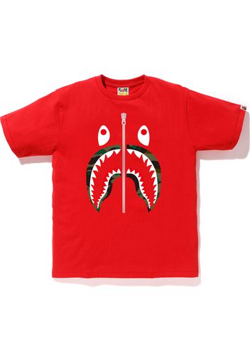 BAPE 1st Camo Shark Tee Red/Green