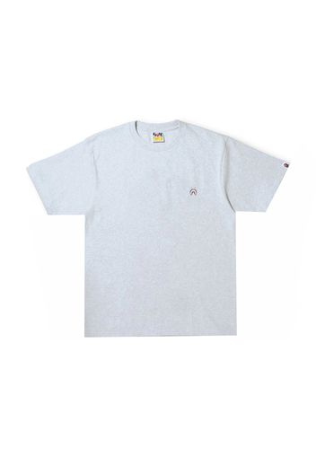 BAPE Shark One Point Tee Gray