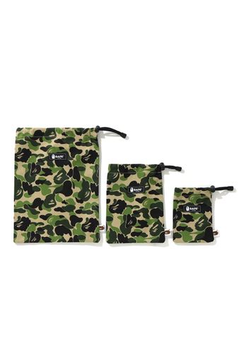 BAPE ABC Pouch (Set of 3) Green