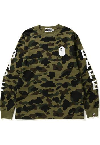 BAPE 1st Camo L/S Tee Tee Green