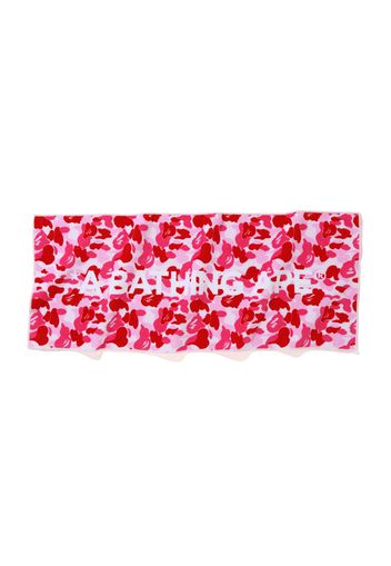 BAPE ABC Camo Sports Towel Pink