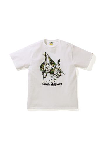 BAPE x UNKLE POINTMAN Logo T-shirt White