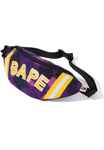 BAPE Color Camo Waist Bag (SS20) Purple