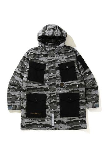 BAPE Desert Camo Loose Fit Military Jacket Black