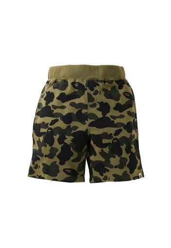 BAPE 1st Camo Sweat Shorts (SS21) Green