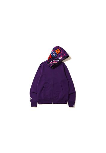 BAPE Shark Full Zip Hoodie Purple/Purple