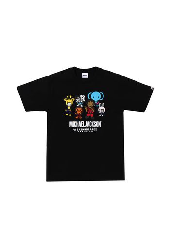 BAPE x Michael Jackson Baby Milo Tee Black