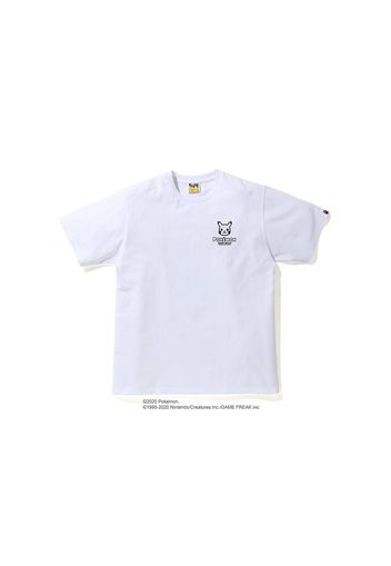 BAPE x Pokemon Monotone Ape Head Tee #1 White