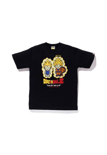 BAPE x Dragon Ball Z Super Saiyan Vegeta & Son Goku Baby Milo Tee (Kids) Black