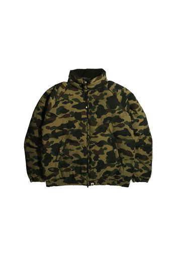 BAPE 1st Camo Loose Fit Down Jacket Green