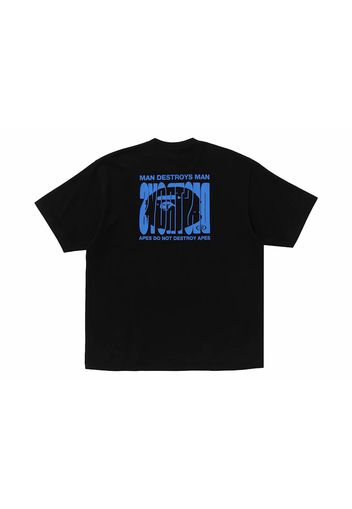 BAPE Highlight Logo Relaxed Fit Tee Black