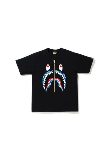 BAPE ABC Camo Shark Tee Black/Blue