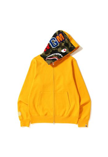 BAPE Shark Full Zip Hoodie Yellow