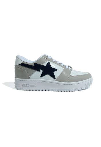 A Bathing Ape Bape Sta Low White Grey