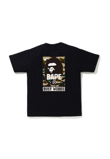 BAPE 1st Camo Busy Works Tee (FW21) Black/Yellow