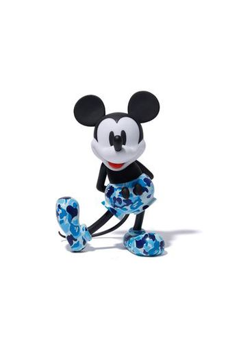 BAPE x Mickey Mouse 90th Anniversary Figure Blue Camo