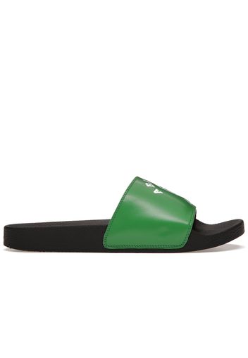 A Bathing Ape College Slide Sandals Green