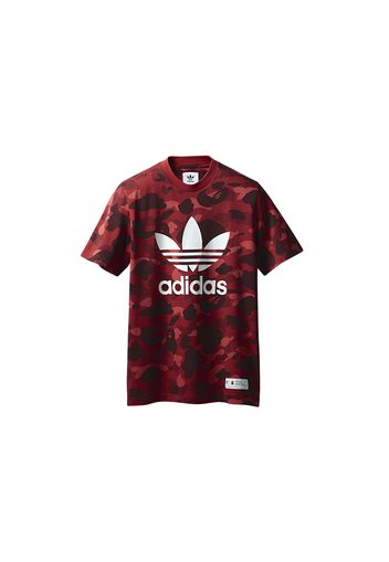 BAPE x adidas adicolor Tee Raw Red