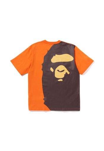 BAPE Giant Ape Head Relaxed Fit Tee Orange