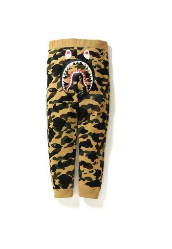 BAPE 1st Camo Shark Slim Sweat Pants Pants Yellow