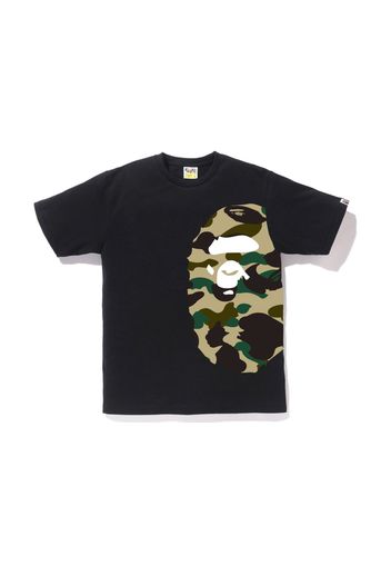 BAPE 1st Camo Side Big Ape Head Tee Black/Yellow