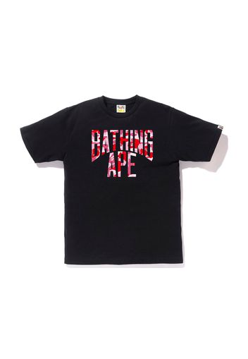 BAPE ABC Camo NYC Logo Tee Black Pink