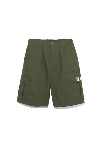 BAPE 6 Pocket Wide Fit Shorts Olive Drab