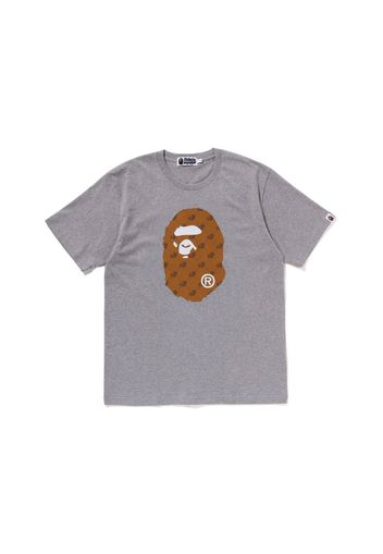 BAPE Cloud Head Monogram Big Ape Head Tee Gray