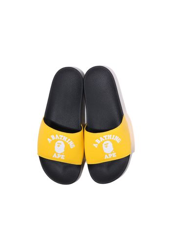 A Bathing Ape College Slide Sandal Online Exclusive Yellow (2022)