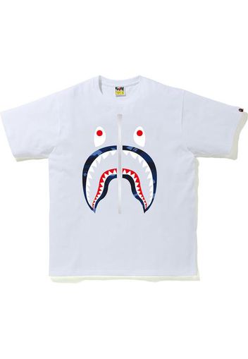 BAPE Color Camo Shark T-Shirt (SS20) White/Navy