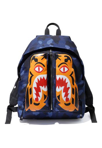 BAPE Color Camo Tiger Day Pack Navy