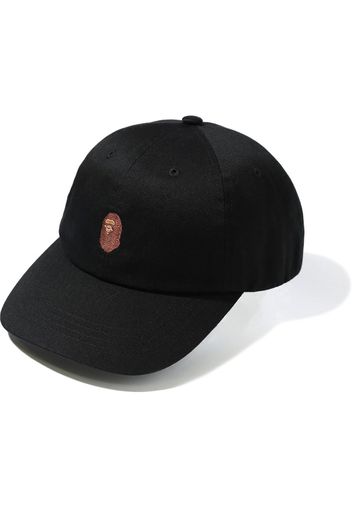 BAPE Ape Head One Point Panel Cap Black