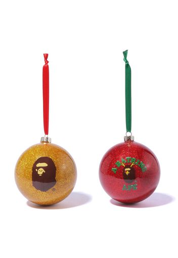 BAPE A Bathing Ape Ornaments Set of 2