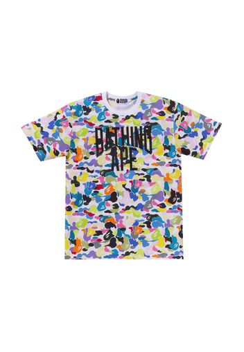 BAPE Multi Camo NYC Logo Tee Multicolor/White