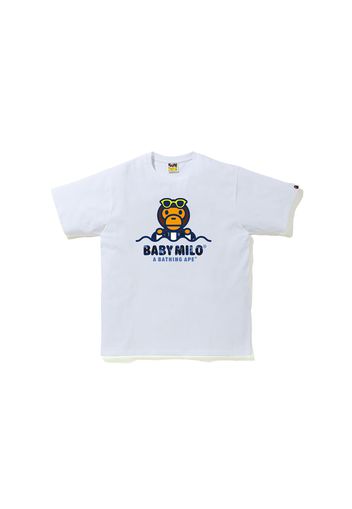 BAPE Color Camo Milo Float Summer T-Shirt White/Blue