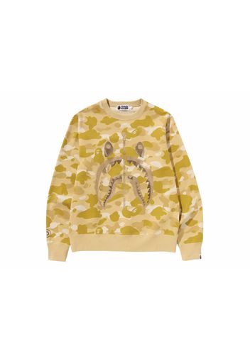 BAPE Color Camo Shark Crewneck (SS24) Yellow