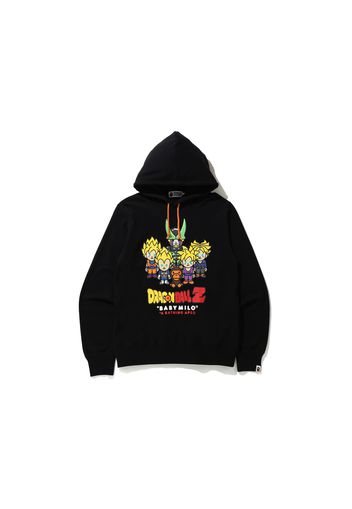 BAPE x Dragon Ball Z Baby Milo Super Saiyan & Cell Pullover Hoodie Black