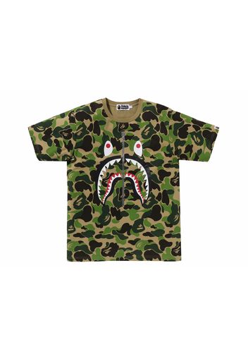 BAPE ABC Camo Shark Tee Green