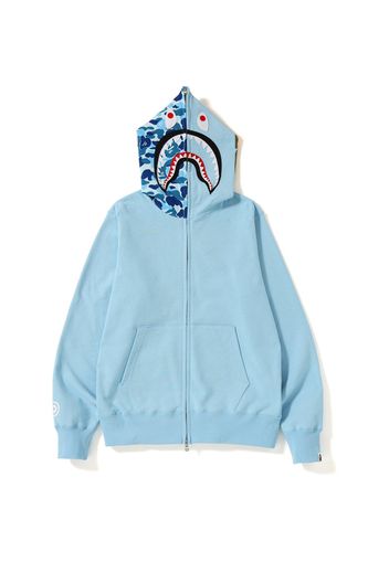 BAPE ABC Shark Full Zip Hoodie (SS19) Blue