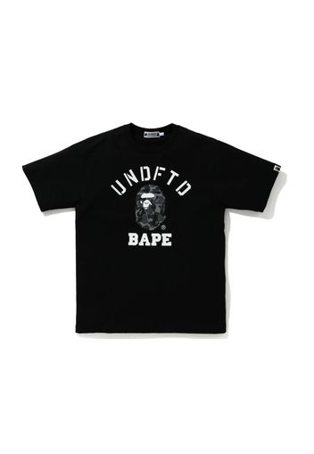 BAPE x Undefeated College Tee Black