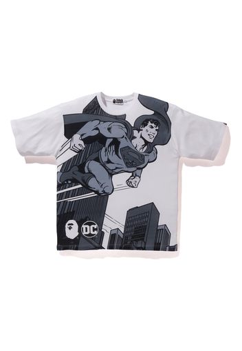 BAPE x DC Superman Relaxed Tee White