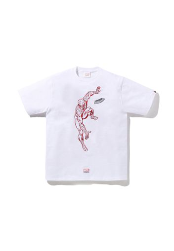 BAPE x Marvel Comics Spider-Man Tee White