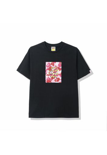 BAPE x Anti Social Social Club ABC Camo Box Tee Black/Pink