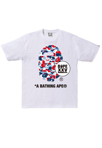 BAPE Store Paris XXV Ape Head Tee White