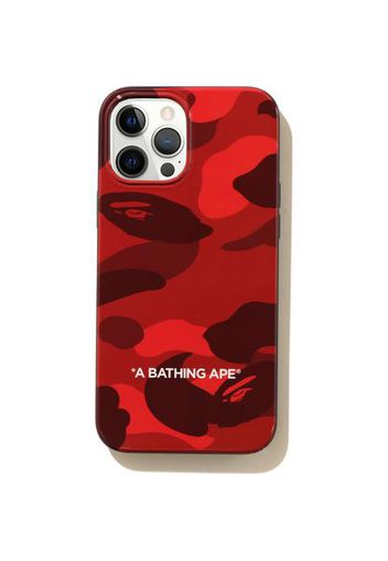 BAPE Color Camo iPhone 12 Pro Max Case Red