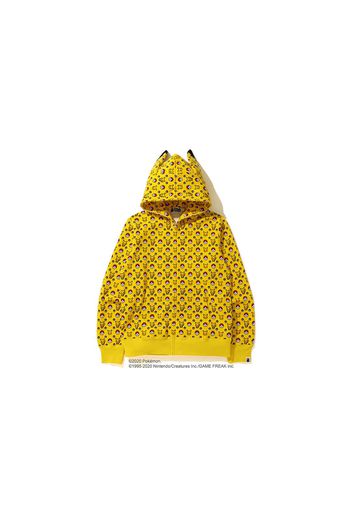 BAPE x Pokemon Full Zip Hoodie Yellow