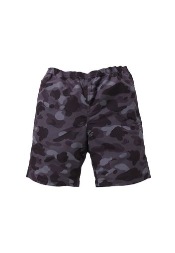 BAPE Color Camo Reversible Shorts Burgundy