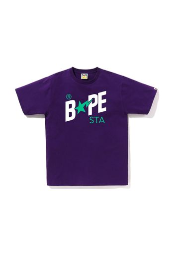 BAPE Colors Bape Sta Logo Tee (SS23) Purple