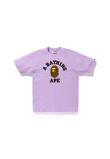 BAPE College Tee Purple